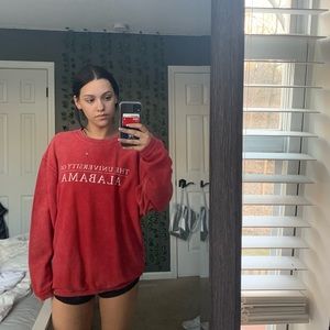 Chick a~d university of Alabama crew neck